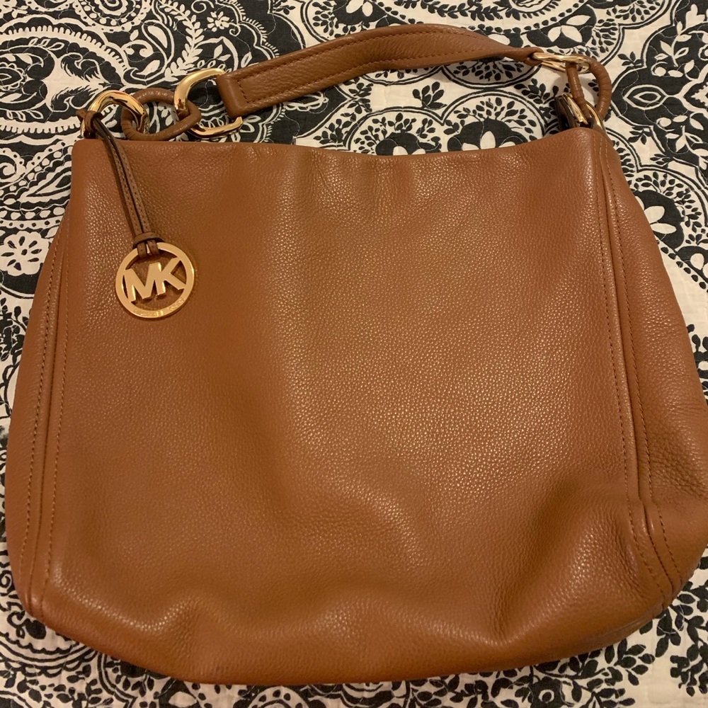 Brown Michael Kors bag excellent condition 13.5x11